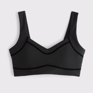 YPB sculptLUX Sweetheart Sports Bra - Black Velvet - Small